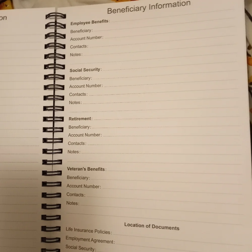 End Of Life Planner